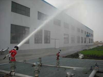 如何在室內外布置消防炮