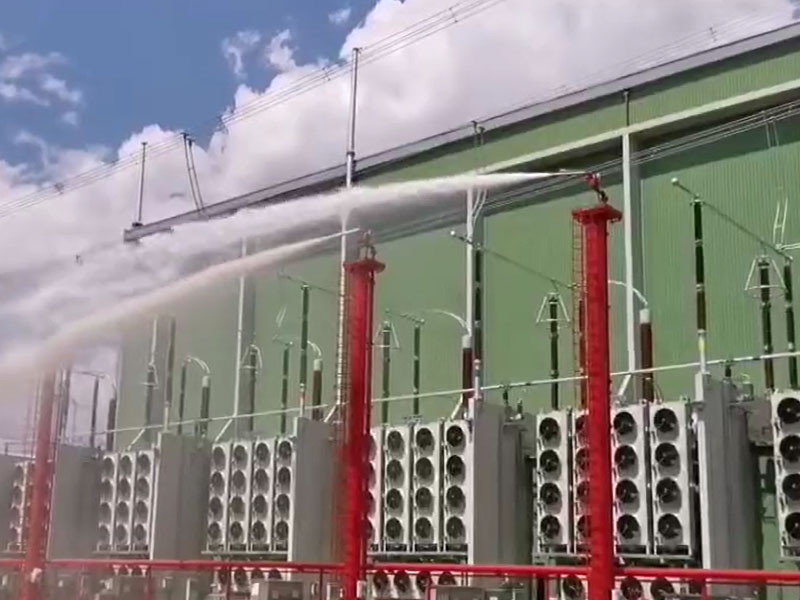 消防炮塔實(shí)際應用展示