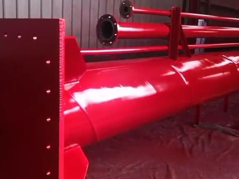 濟南消防炮塔廠(chǎng)家噴漆細節展示案例